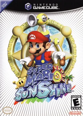 Super Mario Sunshine box cover front